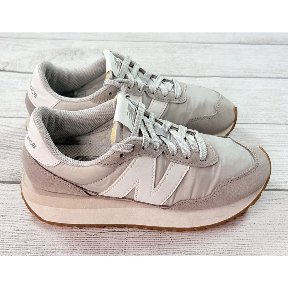 New Balance 237 Womens Athletic Shoes Comfort Sneakers Gray Size 7 - Picture 3 of 7